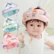 Baby Safety Soft Padded Head Protection Cap – Comfortable Adjustable Helmet for Toddlers