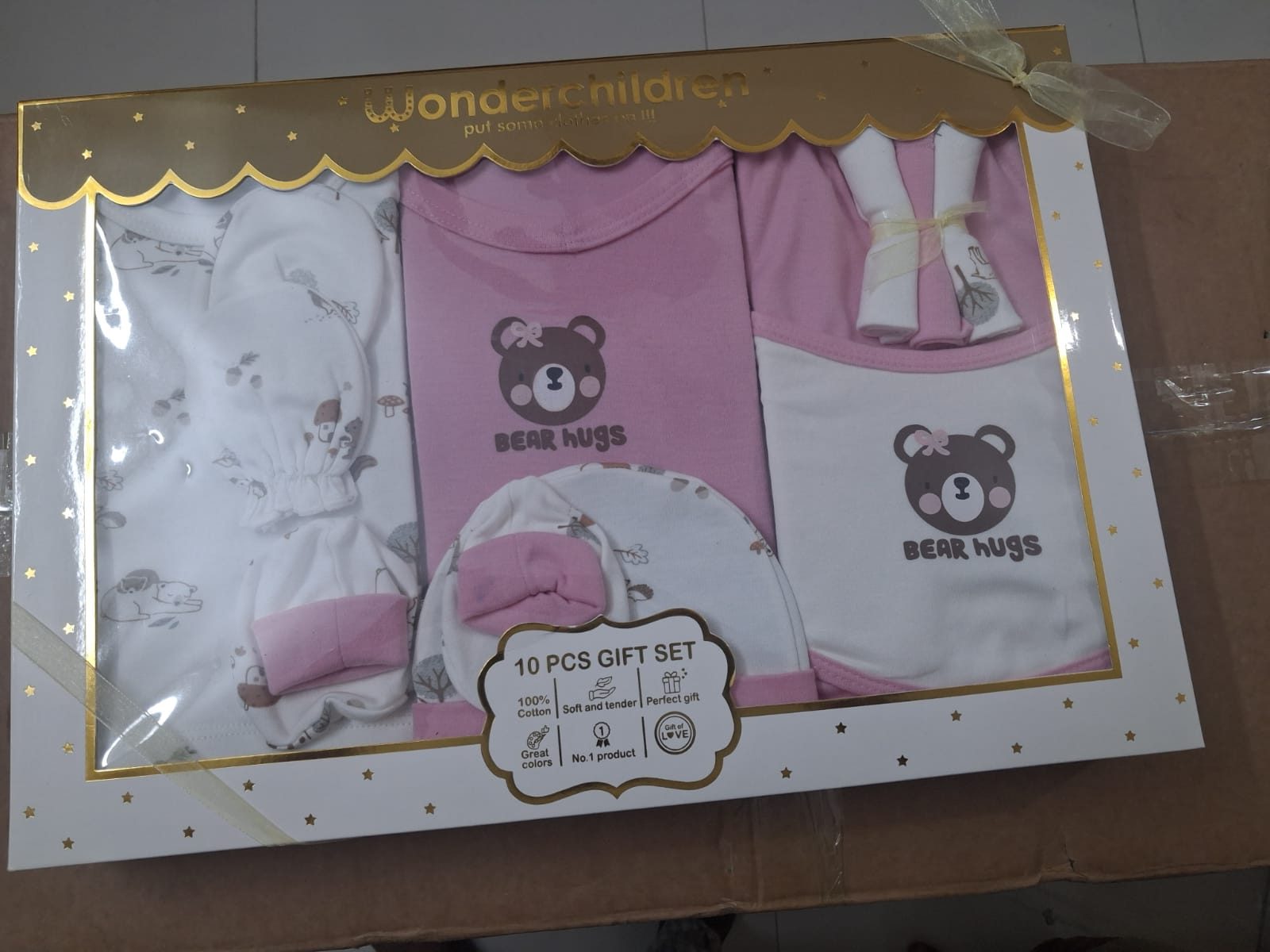 Newborn Baby Gift Set – Baby Clothes & Accessories with Gift Box, 8 & 10 Pieces - Image 7